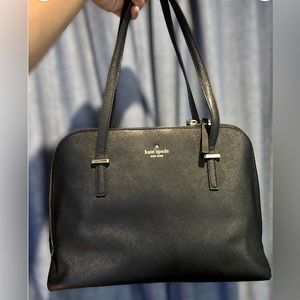 Kate spade black satchel bag